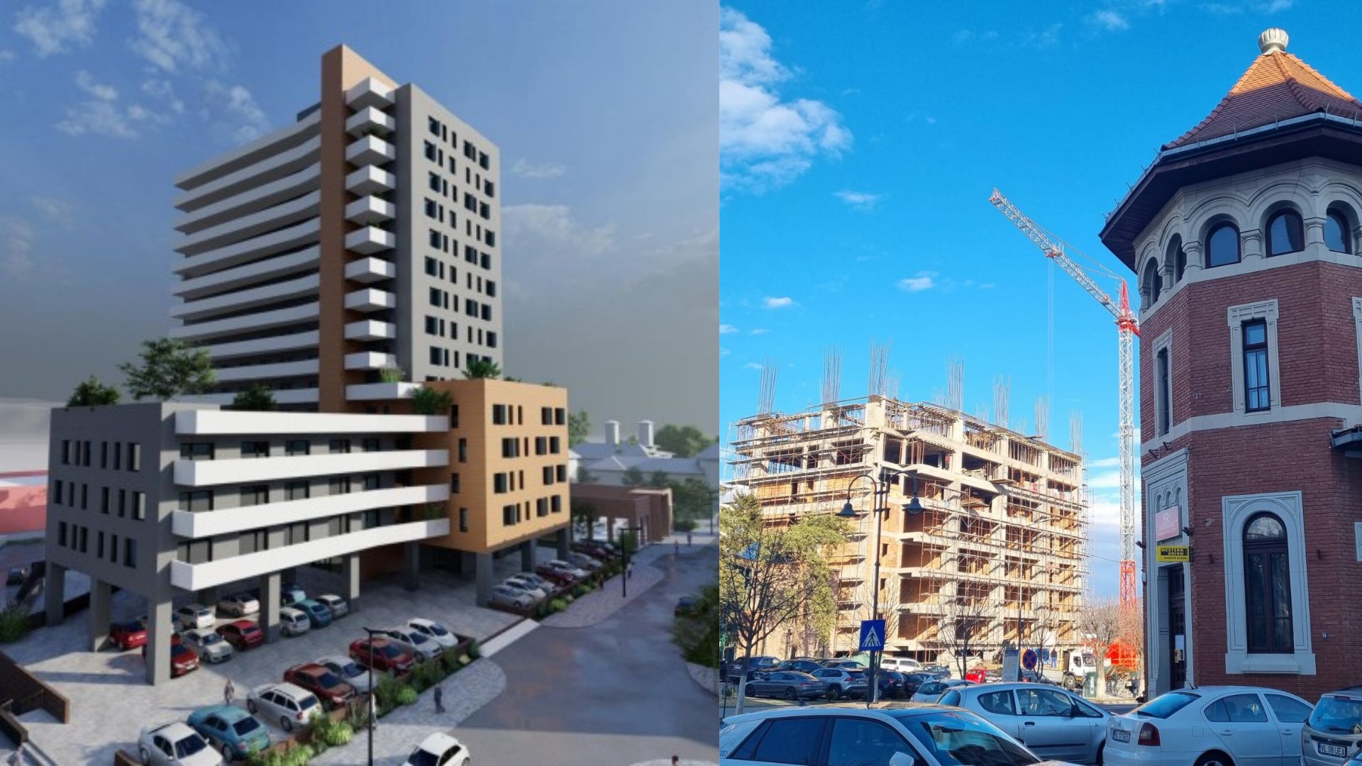 Încă un bloc de 10 etaje aprobat în zona centrală din Râmnicu Vâlcea